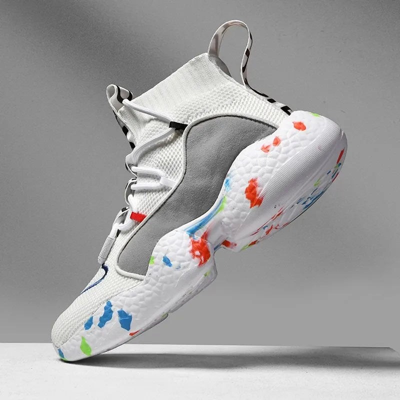 Men Sneakers Summer Fashion Running Shoes Breathable Men Vulcanize Shoes Flat Soft tennis Shoes - Bellarte Enchanté Men Sneakers Summer Fashion Running Shoes Breathable Men Vulcanize Shoes Flat Soft tennis Shoes