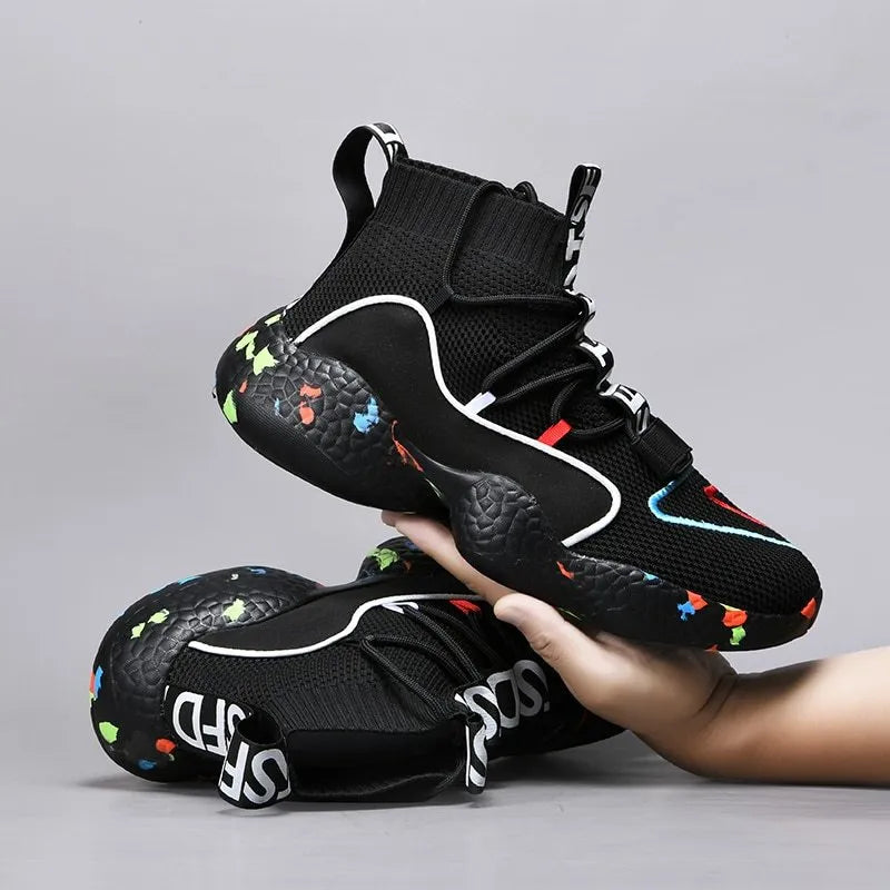 Men Sneakers Summer Fashion Running Shoes Breathable Men Vulcanize Shoes Flat Soft tennis Shoes - Bellarte Enchanté Men Sneakers Summer Fashion Running Shoes Breathable Men Vulcanize Shoes Flat Soft tennis Shoes