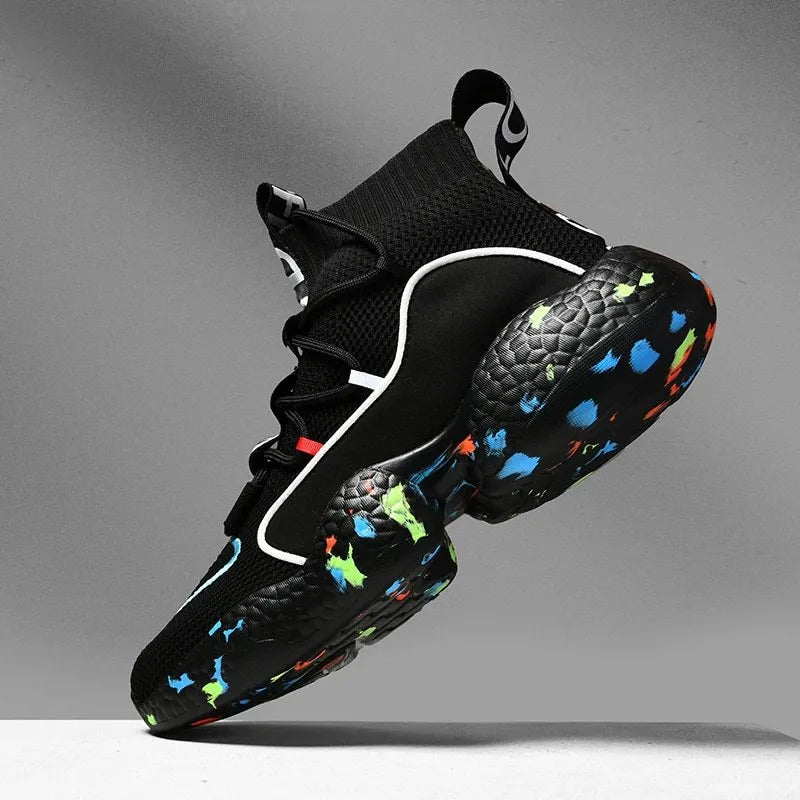 Men Sneakers Summer Fashion Running Shoes Breathable Men Vulcanize Shoes Flat Soft tennis Shoes - Bellarte Enchanté Men Sneakers Summer Fashion Running Shoes Breathable Men Vulcanize Shoes Flat Soft tennis Shoes
