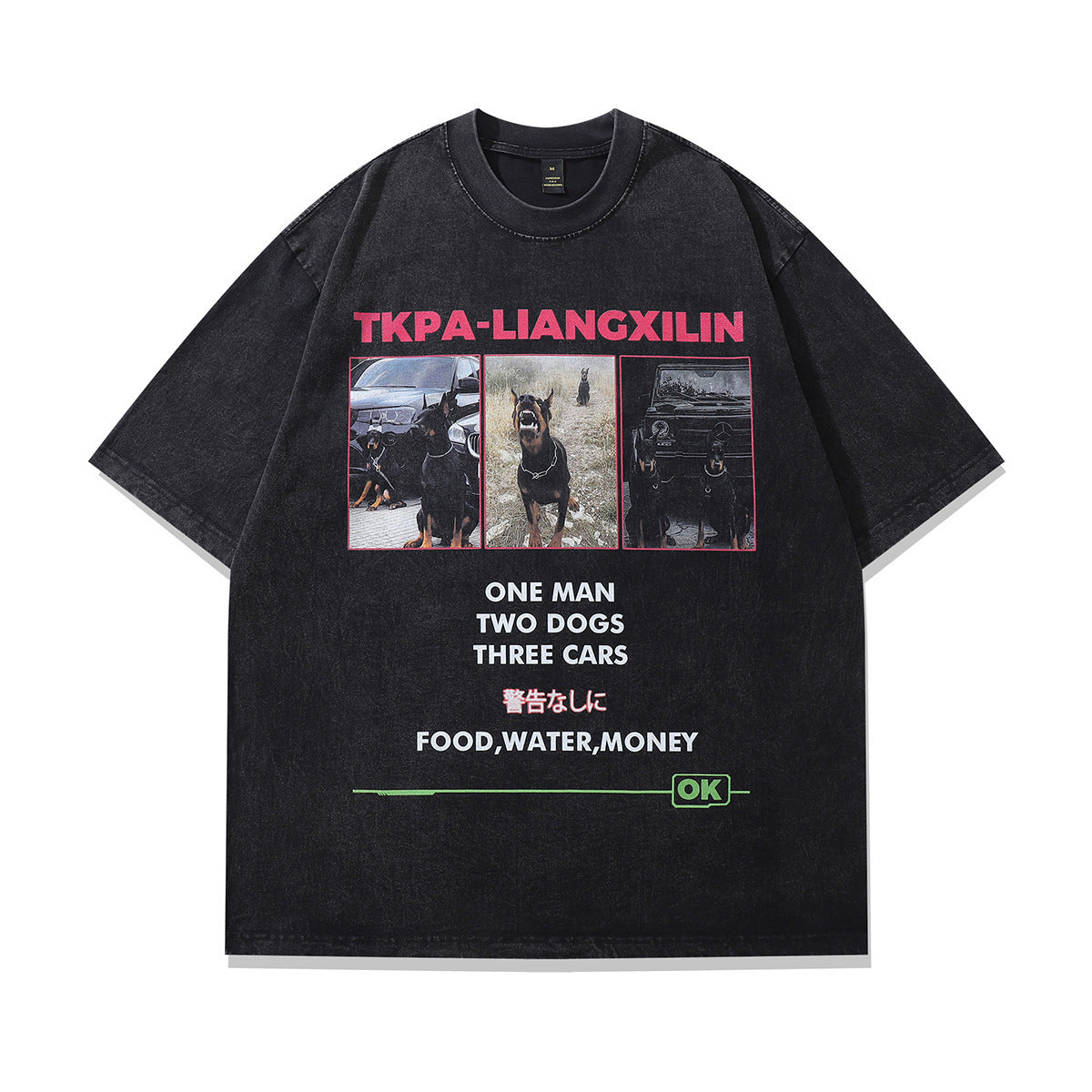 Men Women Streetwear Hip Hop Oversized T Shirt Funny Doberma - Bellarte Enchanté Men Women Streetwear Hip Hop Oversized T Shirt Funny Doberma