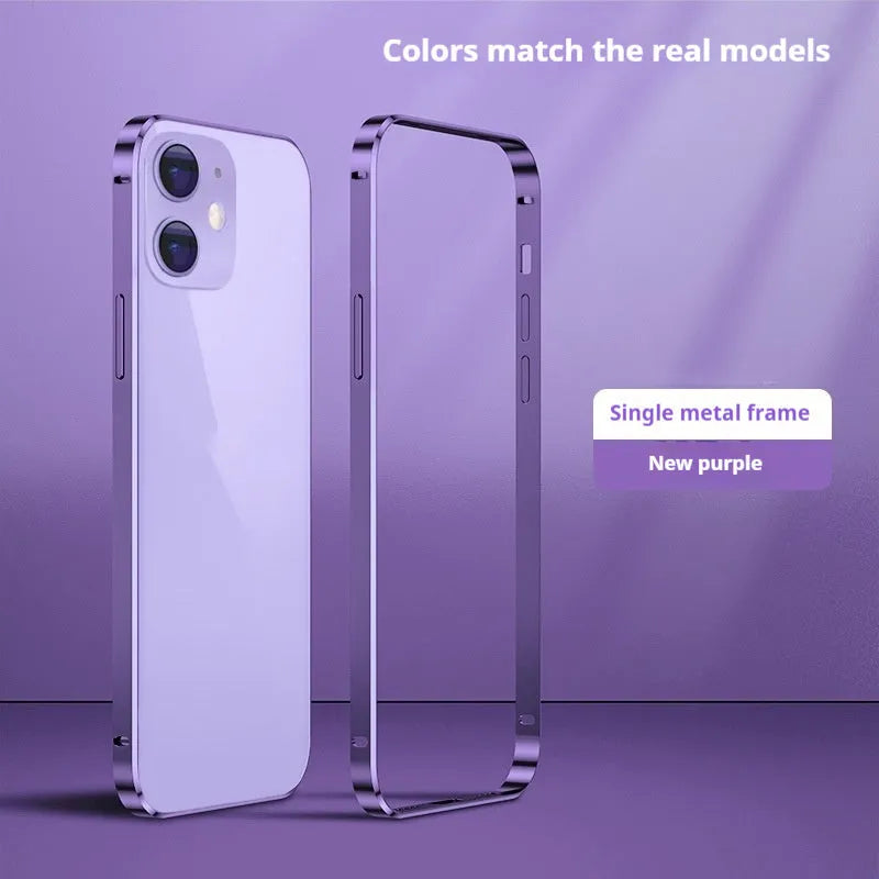 Metal Frame Buckle Phone Case - Bellarte Enchanté Metal Frame Buckle Phone Case