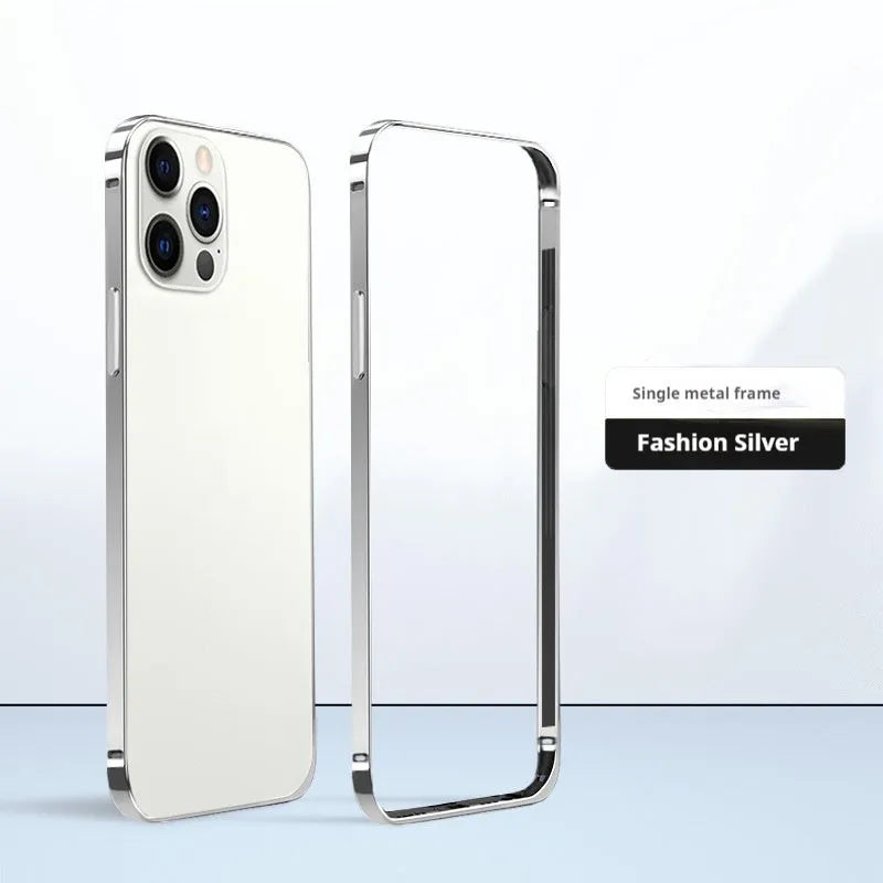 Metal Frame Buckle Phone Case - Bellarte Enchanté Metal Frame Buckle Phone Case