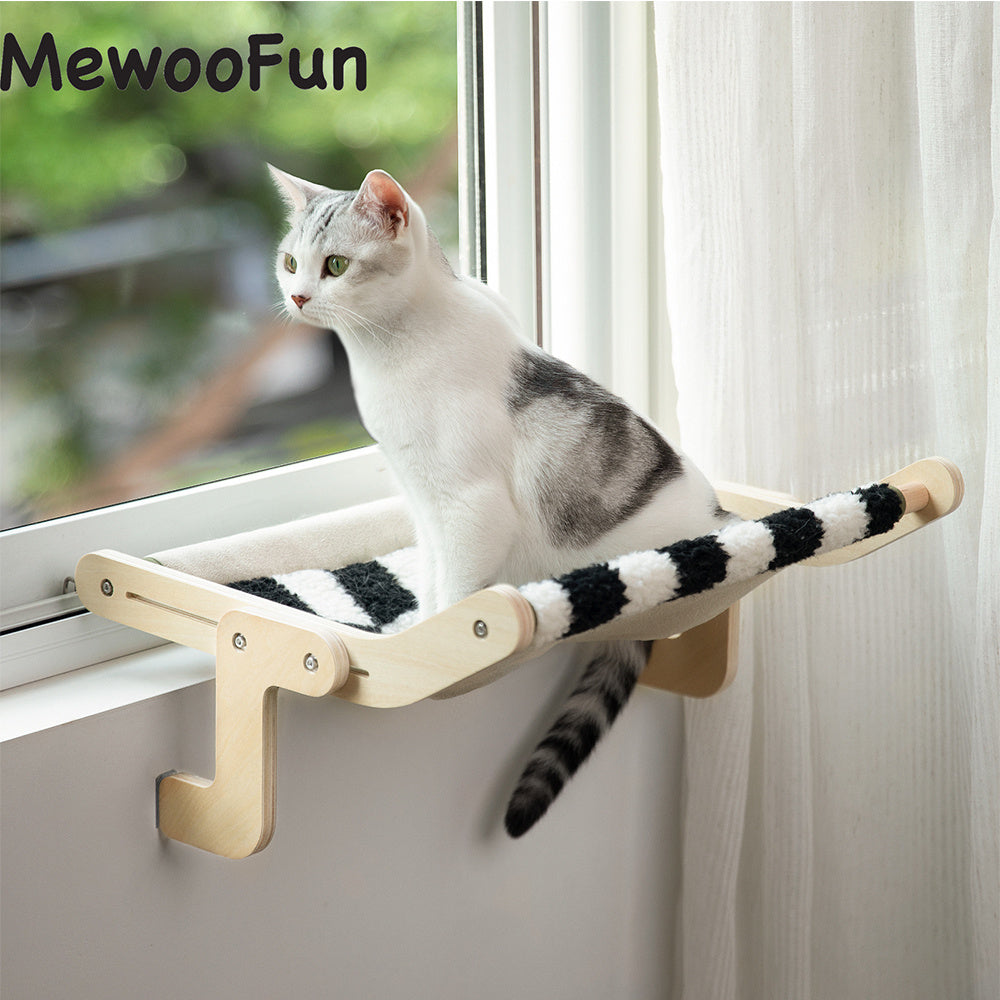 Mewoofun Cat Window Perch Winter Season Mat Easy Washable Quality Fabric 40 Lbs Hot Selling Hammock Hanging Bed For Pet - Bellarte Enchanté Mewoofun Cat Window Perch Winter Season Mat Easy Washable Quality Fabric 40 Lbs Hot Selling Hammock Hanging Bed For Pet
