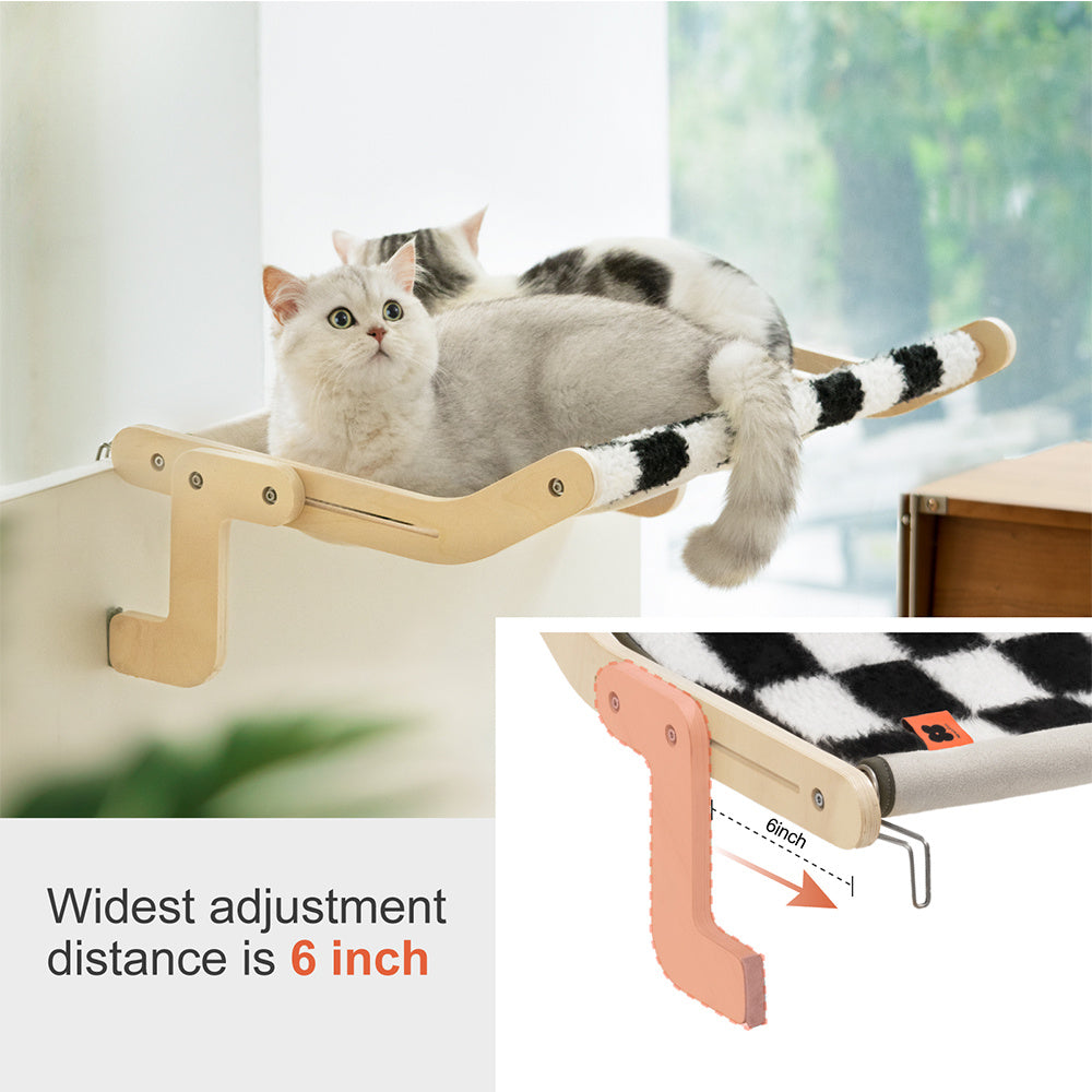 Mewoofun Cat Window Perch Winter Season Mat Easy Washable Quality Fabric 40 Lbs Hot Selling Hammock Hanging Bed For Pet - Bellarte Enchanté Mewoofun Cat Window Perch Winter Season Mat Easy Washable Quality Fabric 40 Lbs Hot Selling Hammock Hanging Bed For Pet