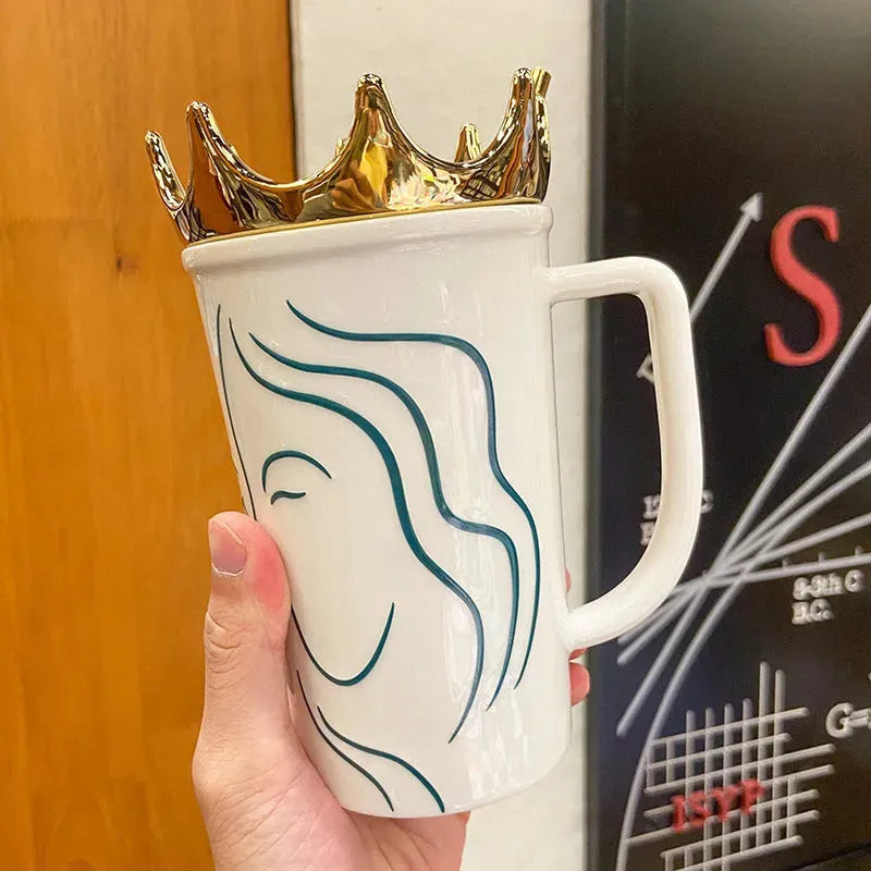 Milk Coffee Cup Student Couple Water Cup - Bellarte Enchanté Milk Coffee Cup Student Couple Water Cup