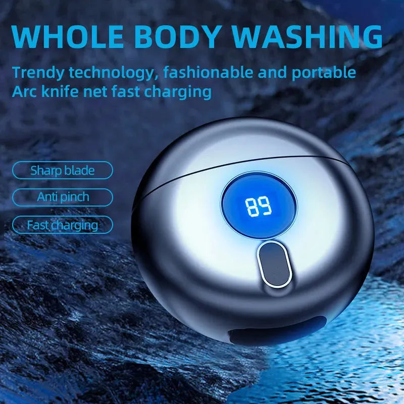 Mini Electric Razor Travel Men's Shaver - Bellarte Enchanté Mini Electric Razor Travel Men's Shaver