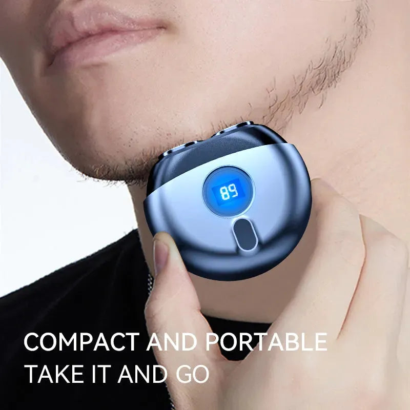 Mini Electric Razor Travel Men's Shaver - Bellarte Enchanté Mini Electric Razor Travel Men's Shaver