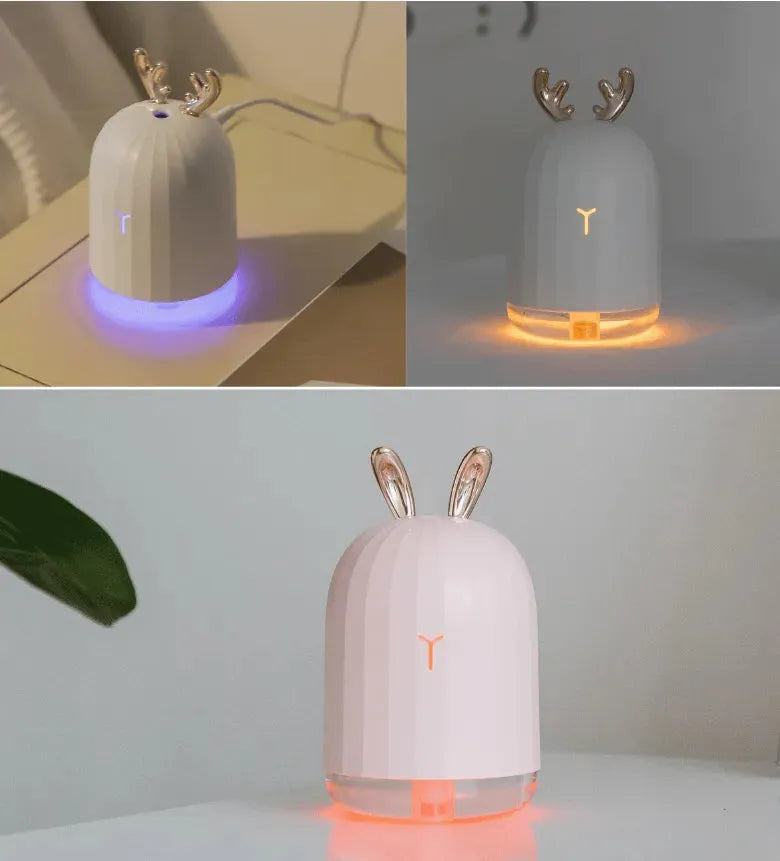 Mini Humidifier Portable USB Charging Quite Deer Shape - Bellarte Enchanté Mini Humidifier Portable USB Charging Quite Deer Shape