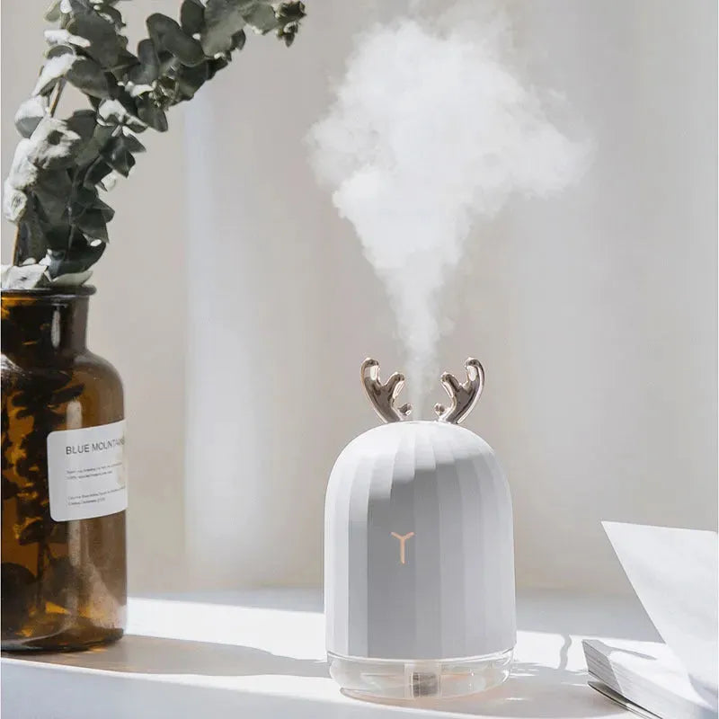 Mini Humidifier Portable USB Charging Quite Deer Shape - Bellarte Enchanté Mini Humidifier Portable USB Charging Quite Deer Shape