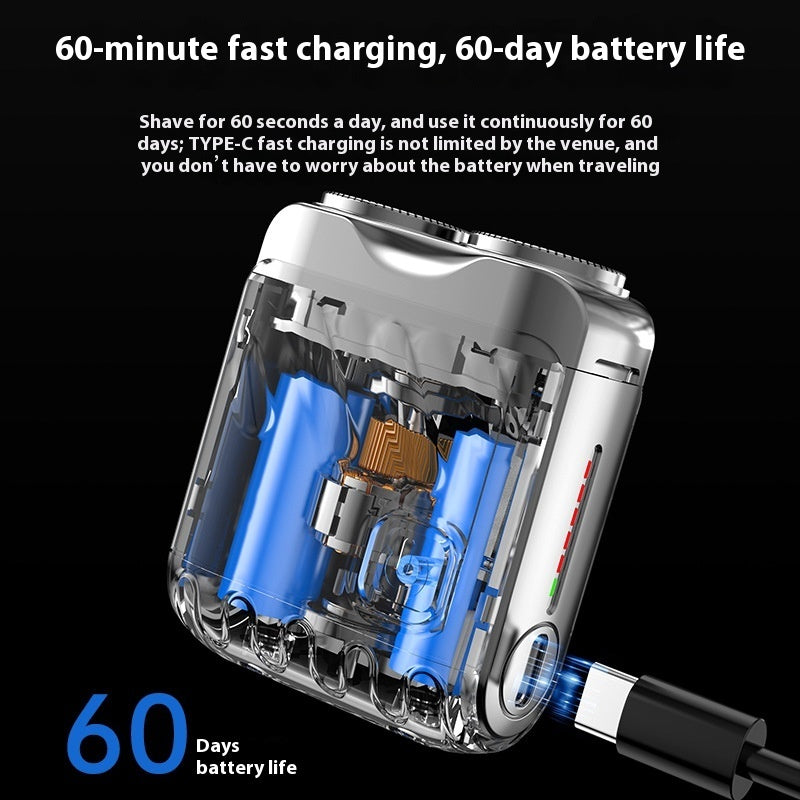 MINI Portable Electric Shaver For Men - Bellarte Enchanté MINI Portable Electric Shaver For Men