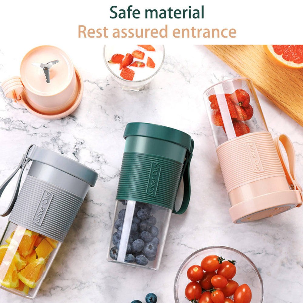 Mini USB Rechargeable Portable Blender Electric Fruit Juicer Kitchen Smoothie Maker Lightweight Sports Bottle Multifunction Blender - Bellarte Enchanté Mini USB Rechargeable Portable Blender Electric Fruit Juicer Kitchen Smoothie Maker Lightweight Sports Bottle Multifunction Blender