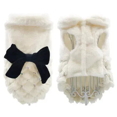 Minimalist Creative Pet Clothes Bow Skirt - Bellarte Enchanté Minimalist Creative Pet Clothes Bow Skirt