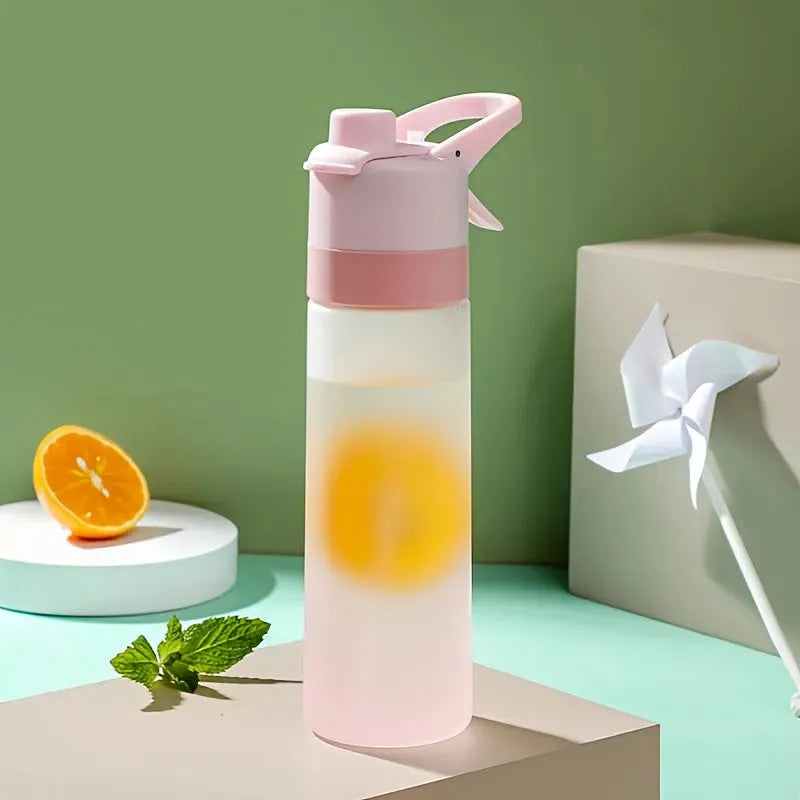 Misting Water Bottle For Sports And Outdoor Activities - BPA-Free Food Grade Plastic With Spray Mist - Portable And Convenient For Office, Gym, Running, Biking, And Workout - Bellarte Enchanté Misting Water Bottle For Sports And Outdoor Activities - BPA-Free Food Grade Plastic With Spray Mist - Portable And Convenient For Office, Gym, Running, Biking, And Workout