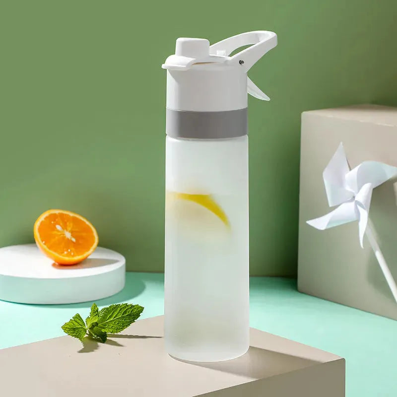 Misting Water Bottle For Sports And Outdoor Activities - BPA-Free Food Grade Plastic With Spray Mist - Portable And Convenient For Office, Gym, Running, Biking, And Workout - Bellarte Enchanté Misting Water Bottle For Sports And Outdoor Activities - BPA-Free Food Grade Plastic With Spray Mist - Portable And Convenient For Office, Gym, Running, Biking, And Workout
