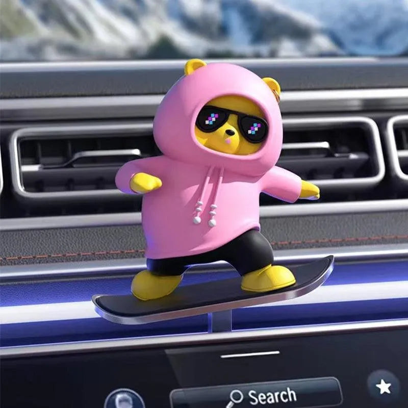 Mobile Bear Car Decoration Car Cartoon - Bellarte Enchanté Mobile Bear Car Decoration Car Cartoon
