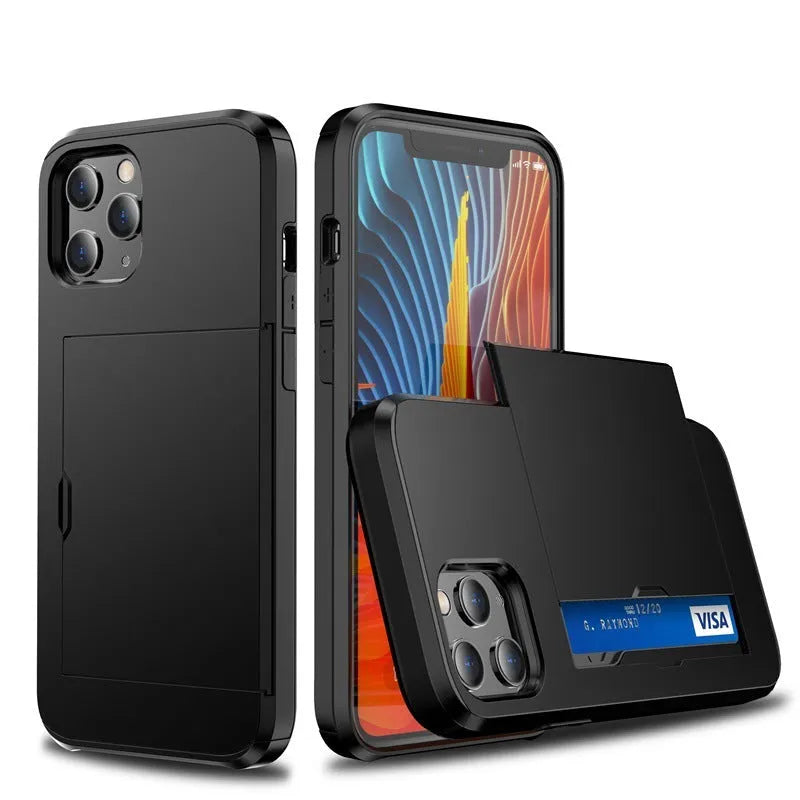 Mobile Phone Case Sliding Cover Card Two-in-One - Bellarte Enchanté Mobile Phone Case Sliding Cover Card Two-in-One