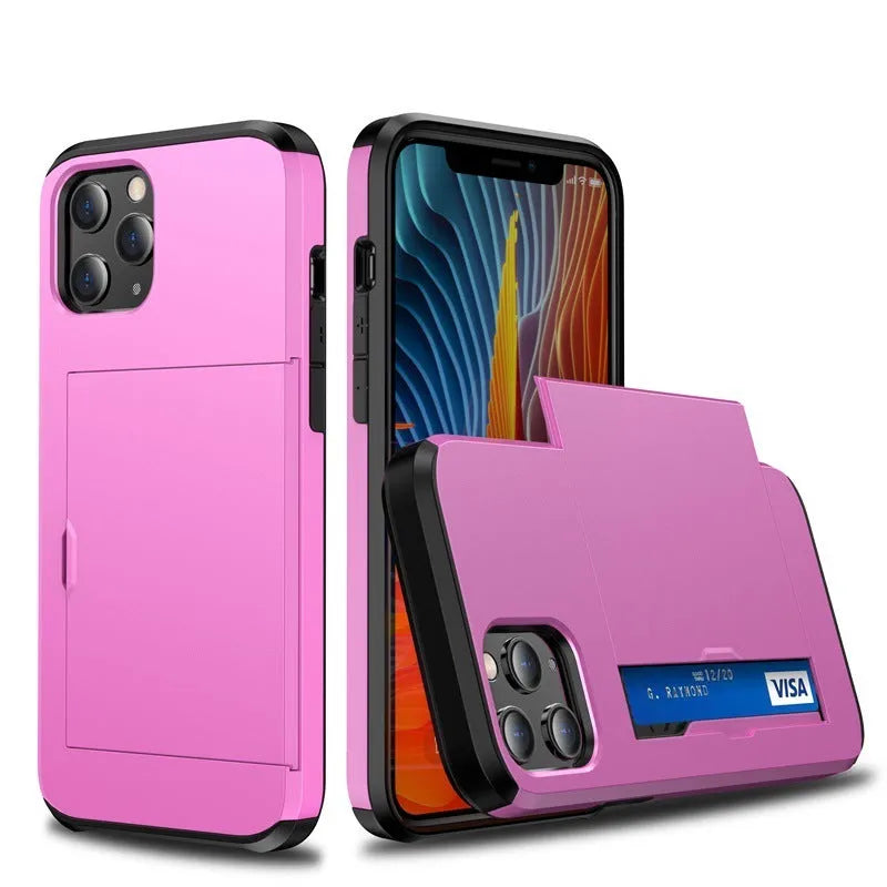 Mobile Phone Case Sliding Cover Card Two-in-One - Bellarte Enchanté Mobile Phone Case Sliding Cover Card Two-in-One