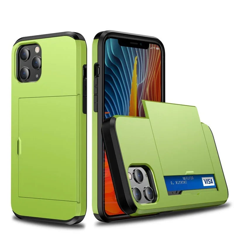 Mobile Phone Case Sliding Cover Card Two-in-One - Bellarte Enchanté Mobile Phone Case Sliding Cover Card Two-in-One