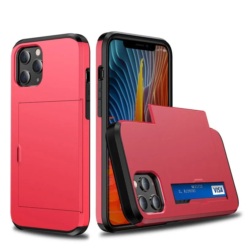 Mobile Phone Case Sliding Cover Card Two-in-One - Bellarte Enchanté Mobile Phone Case Sliding Cover Card Two-in-One
