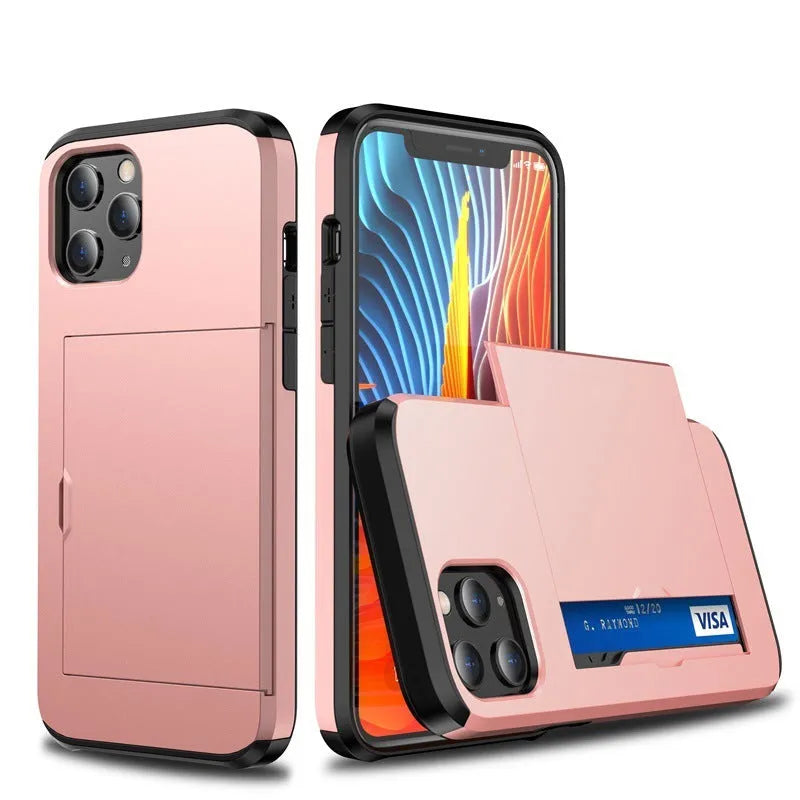 Mobile Phone Case Sliding Cover Card Two-in-One - Bellarte Enchanté Mobile Phone Case Sliding Cover Card Two-in-One