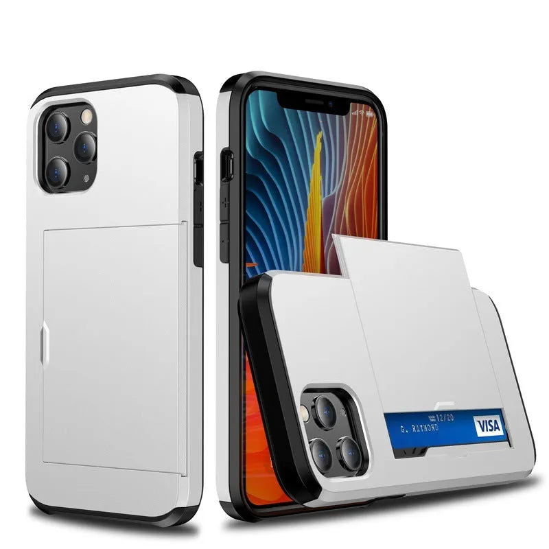 Mobile Phone Case Sliding Cover Card Two-in-One - Bellarte Enchanté Mobile Phone Case Sliding Cover Card Two-in-One