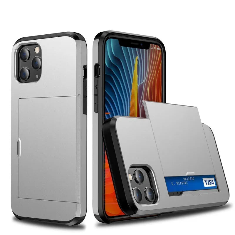 Mobile Phone Case Sliding Cover Card Two-in-One - Bellarte Enchanté Mobile Phone Case Sliding Cover Card Two-in-One