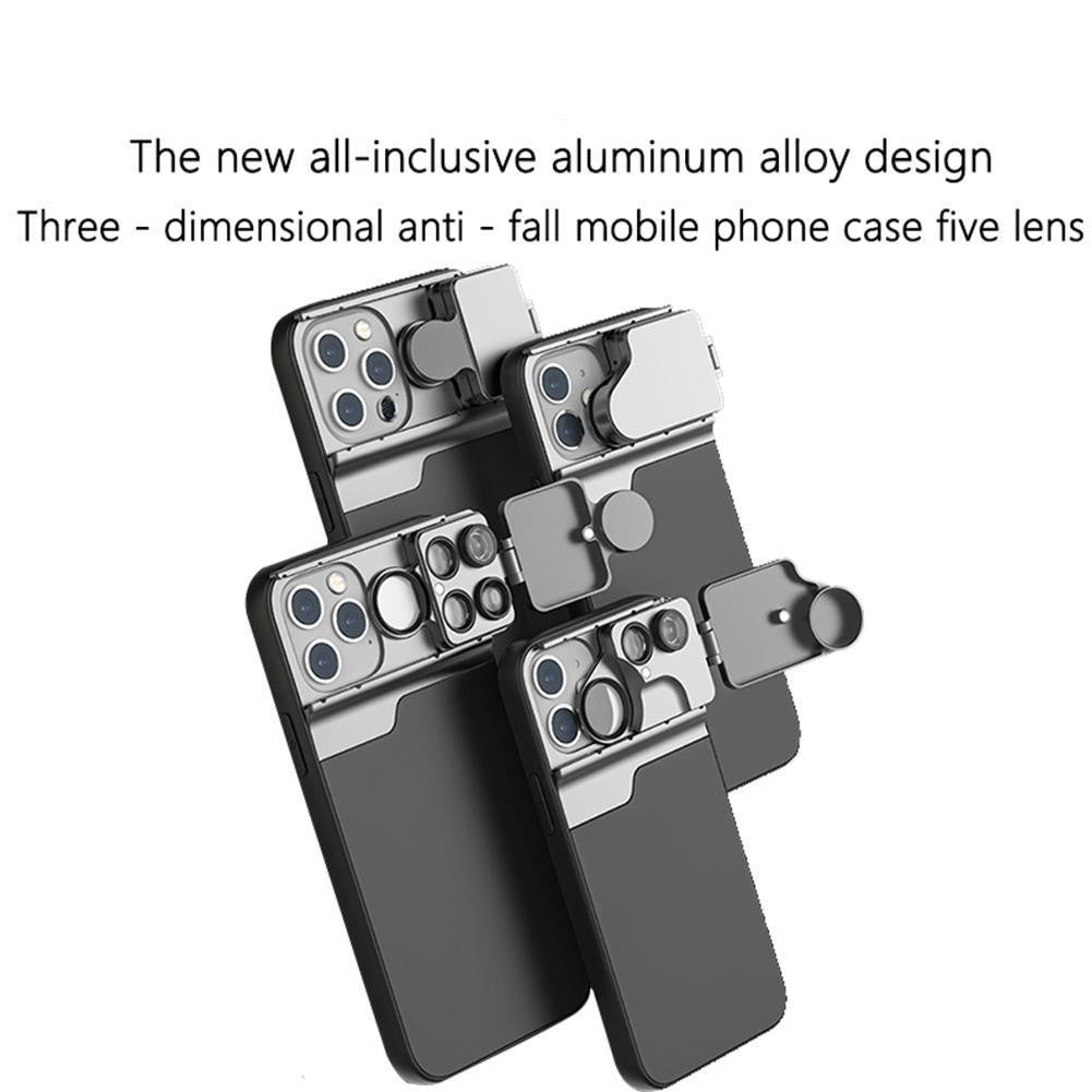 Mobile Phone Case With Lens Wide-angle Macro Fisheye Lens - Bellarte Enchanté Mobile Phone Case With Lens Wide-angle Macro Fisheye Lens