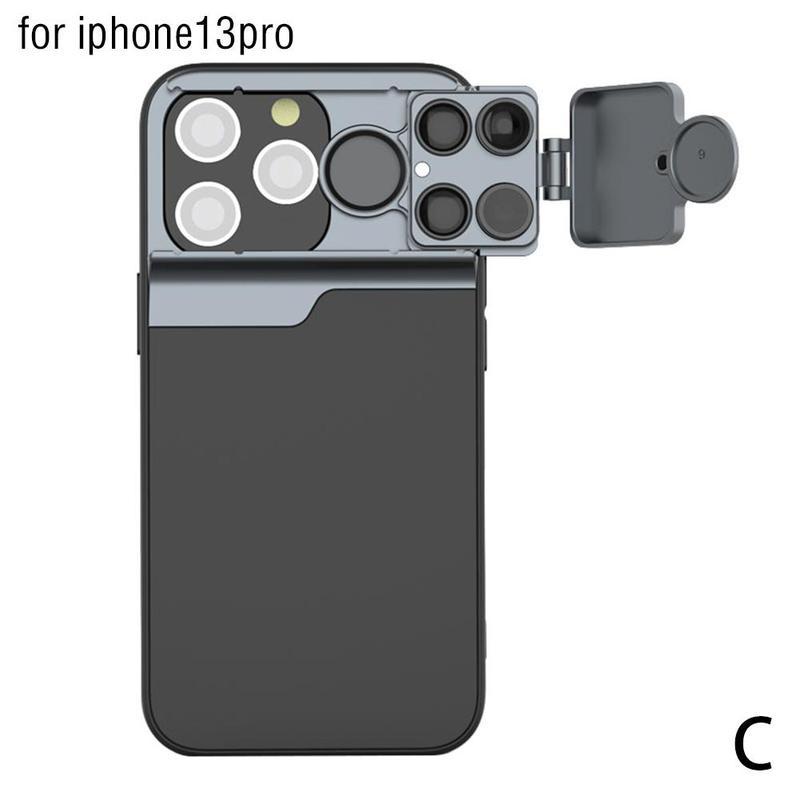 Mobile Phone Case With Lens Wide-angle Macro Fisheye Lens - Bellarte Enchanté Mobile Phone Case With Lens Wide-angle Macro Fisheye Lens