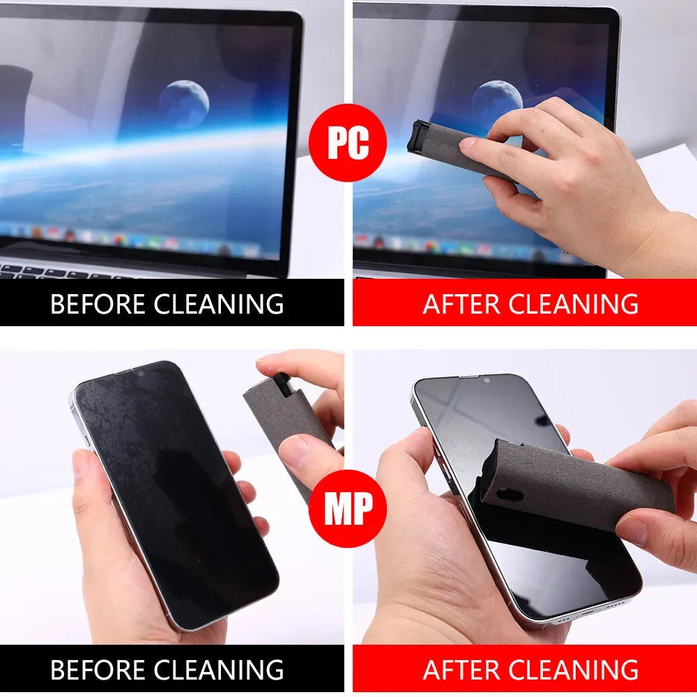 Mobile Phone Screen Cleaner Artifact Storage Integrated Mobile Phone Portable Computer Screen Cleaner Set - Bellarte Enchanté Mobile Phone Screen Cleaner Artifact Storage Integrated Mobile Phone Portable Computer Screen Cleaner Set