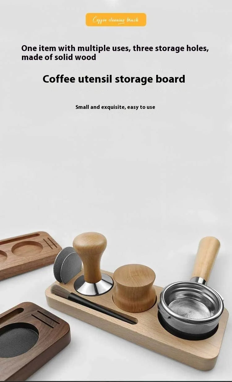 Modern Minimalist Solid Wood Coffee Coffee Distributor Storage Board - Bellarte Enchanté Modern Minimalist Solid Wood Coffee Coffee Distributor Storage Board