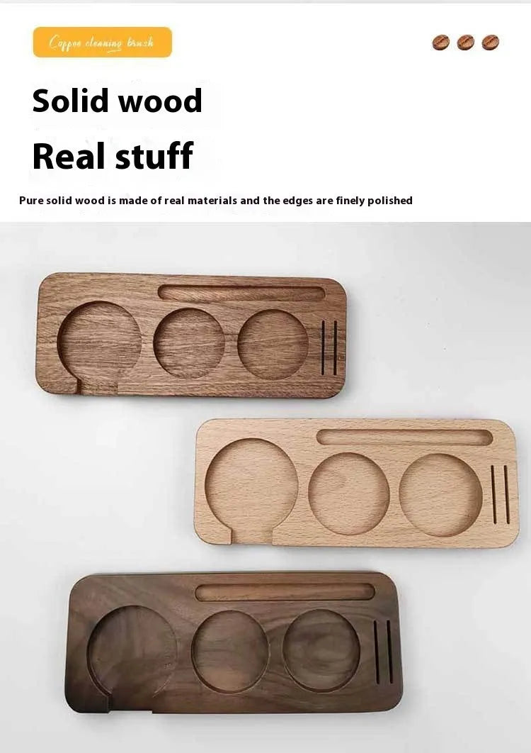 Modern Minimalist Solid Wood Coffee Coffee Distributor Storage Board - Bellarte Enchanté Modern Minimalist Solid Wood Coffee Coffee Distributor Storage Board