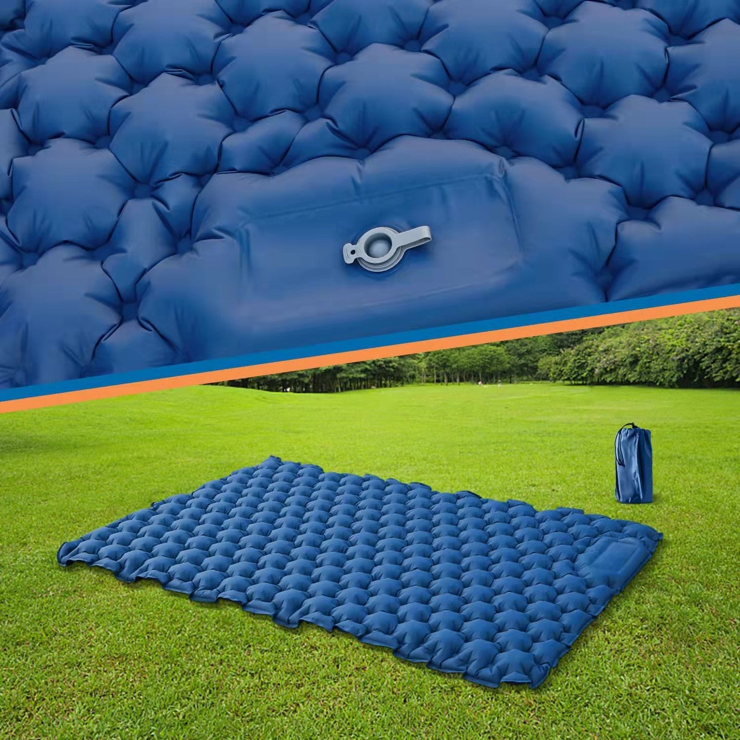 Moisture-proof Outdoor Air Mattress Car Camping Air Mattress - Bellarte Enchanté Moisture-proof Outdoor Air Mattress Car Camping Air Mattress