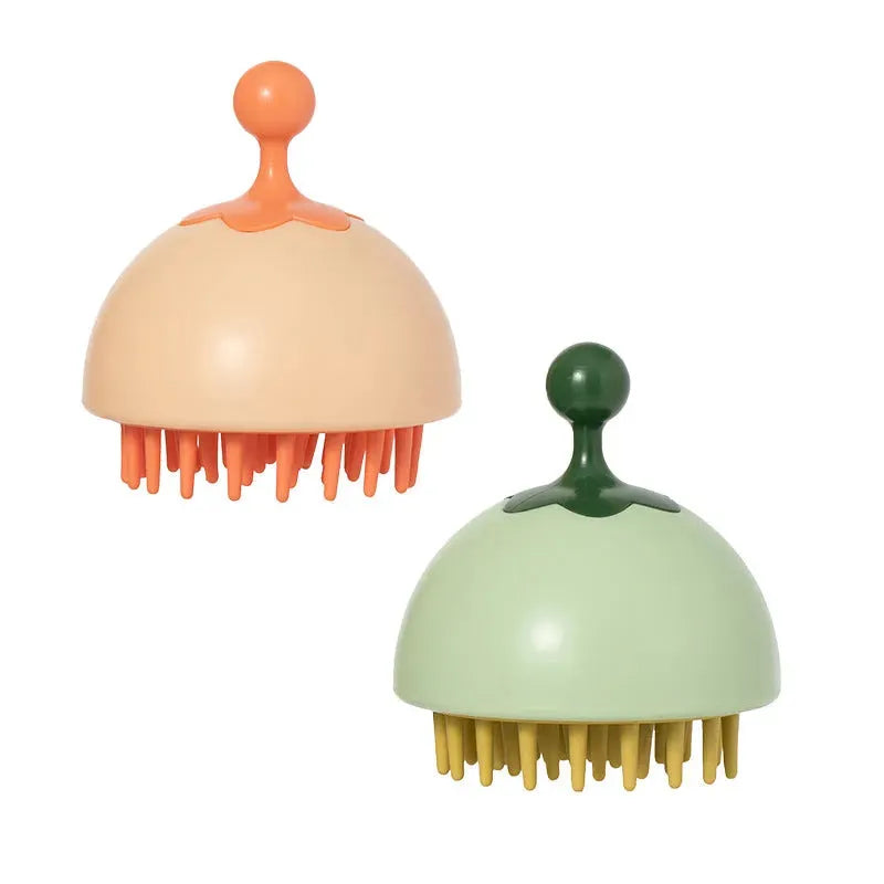 Moisturizing Brush Grabber Shampoo Comb Ladies Men's Silicone - Bellarte Enchanté Moisturizing Brush Grabber Shampoo Comb Ladies Men's Silicone