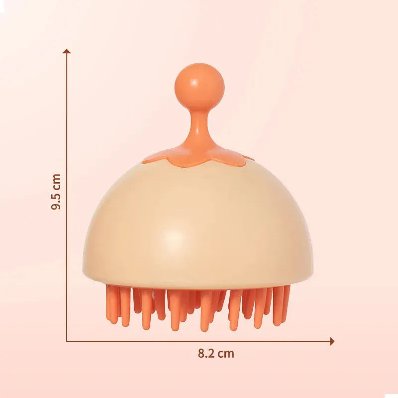 Moisturizing Brush Grabber Shampoo Comb Ladies Men's Silicone - Bellarte Enchanté Moisturizing Brush Grabber Shampoo Comb Ladies Men's Silicone