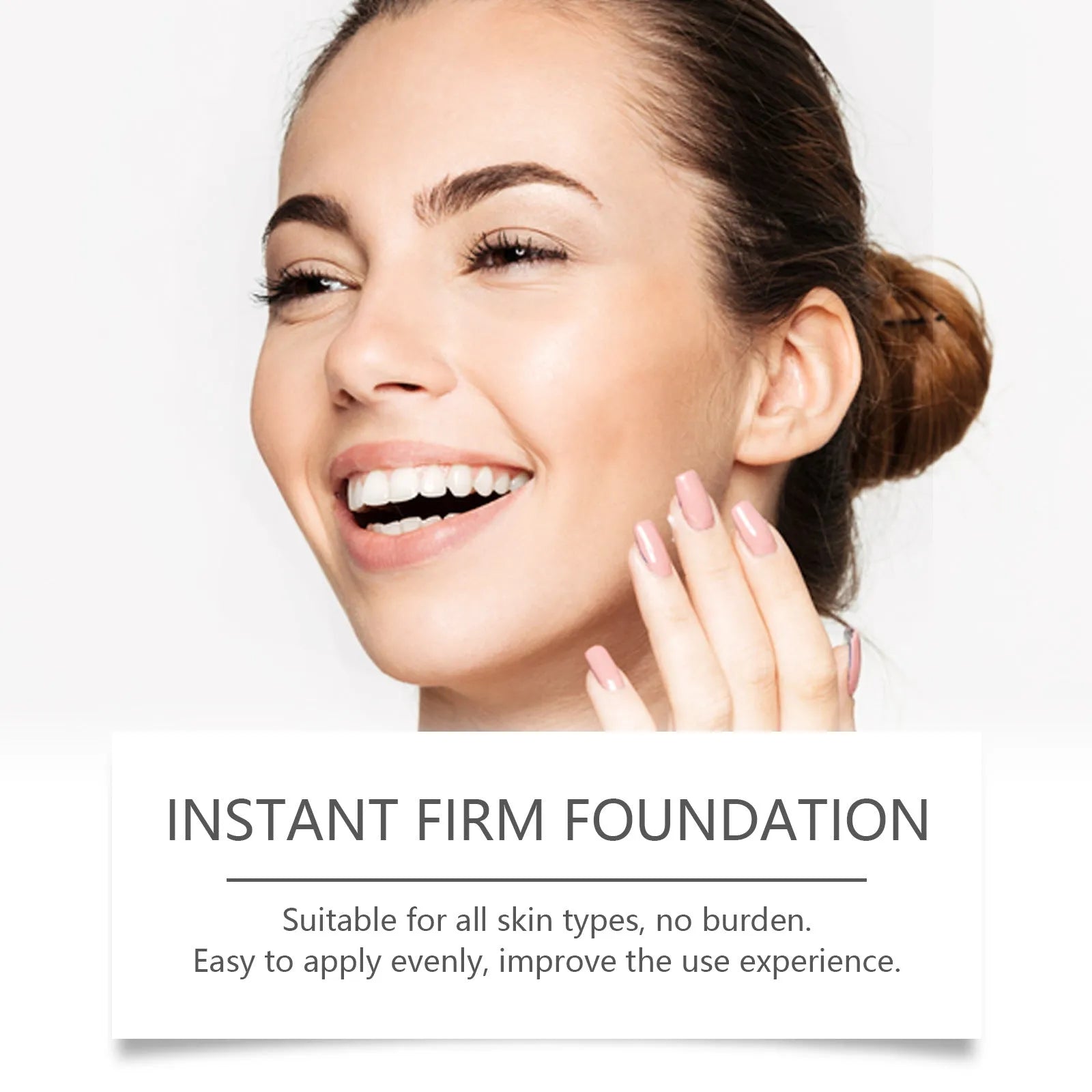 Moisturizing Concealing Foundation Long Lasting Smear-proof Makeup - Bellarte Enchanté Moisturizing Concealing Foundation Long Lasting Smear-proof Makeup