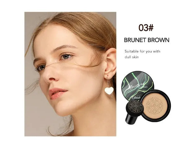 Moisturizing Mushroom Cushion Small Head BB Cream - Bellarte Enchanté Moisturizing Mushroom Cushion Small Head BB Cream