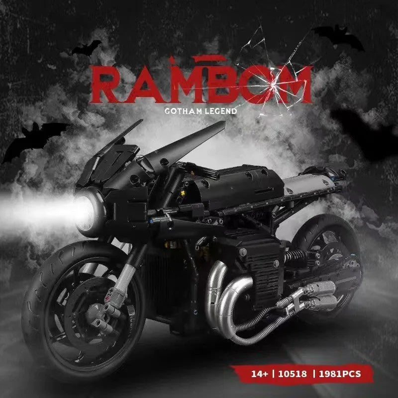 Motorcycle Building Blocks Assembled Puzzle Small Particles - Bellarte Enchanté Motorcycle Building Blocks Assembled Puzzle Small Particles