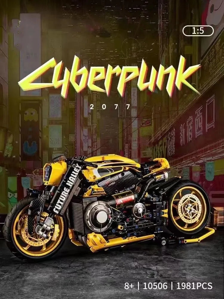 Motorcycle Building Blocks Assembled Puzzle Small Particles - Bellarte Enchanté Motorcycle Building Blocks Assembled Puzzle Small Particles