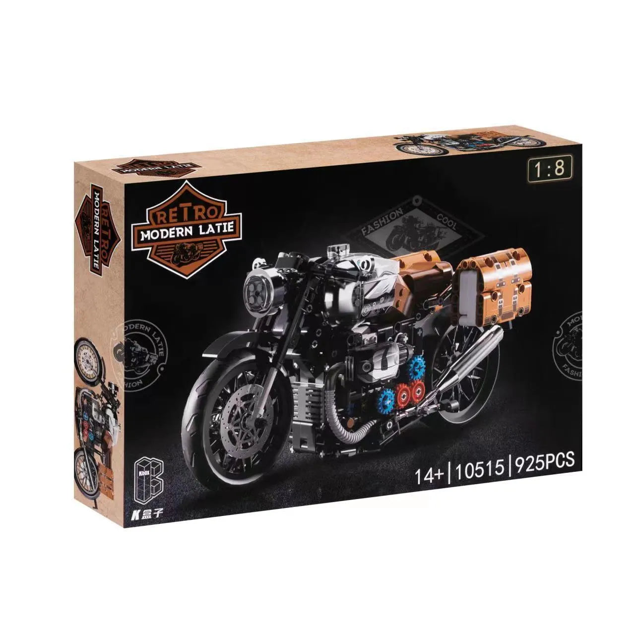 Motorcycle Building Blocks Assembled Puzzle Small Particles - Bellarte Enchanté Motorcycle Building Blocks Assembled Puzzle Small Particles