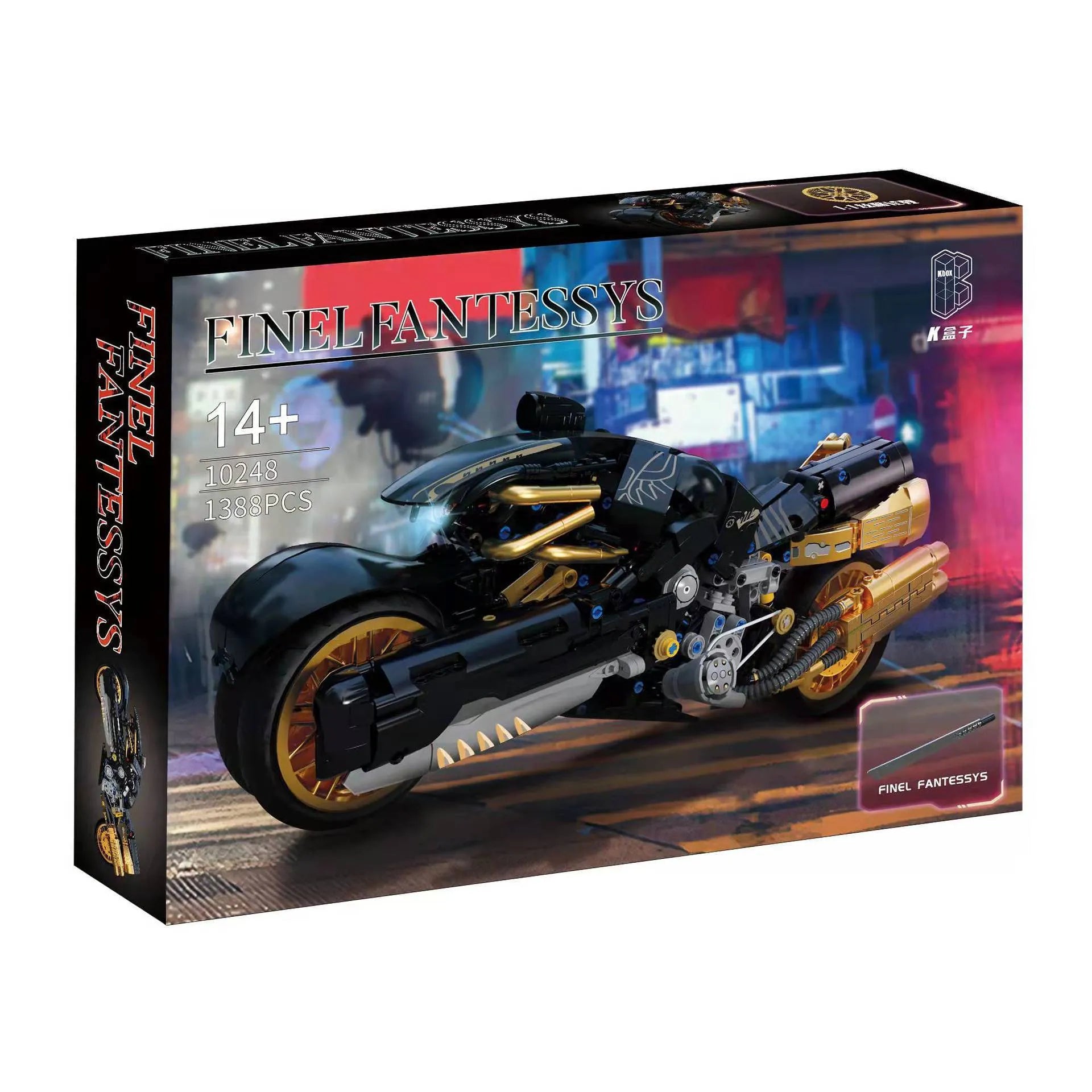 Motorcycle Building Blocks Assembled Puzzle Small Particles - Bellarte Enchanté Motorcycle Building Blocks Assembled Puzzle Small Particles