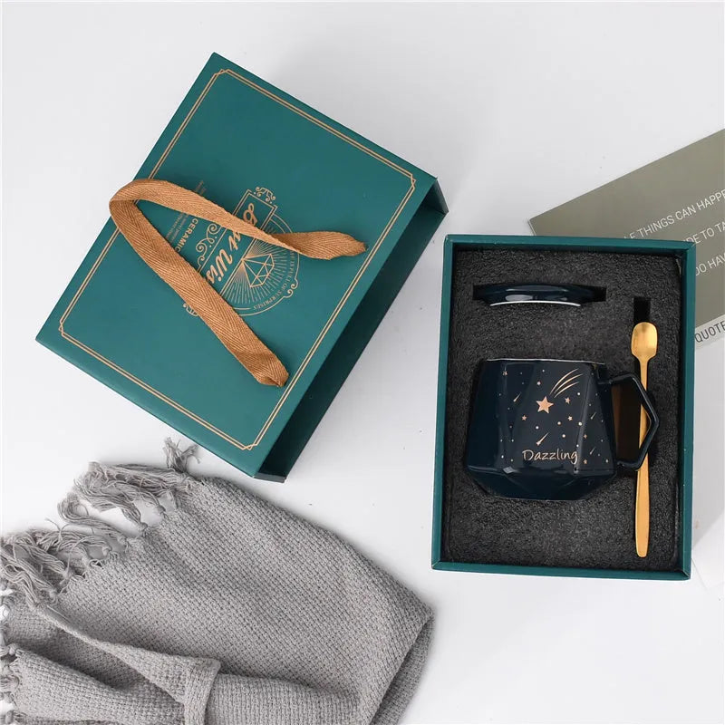 Mug Graduation Gift Cosmic Star Ceramic Mug - Bellarte Enchanté Mug Graduation Gift Cosmic Star Ceramic Mug