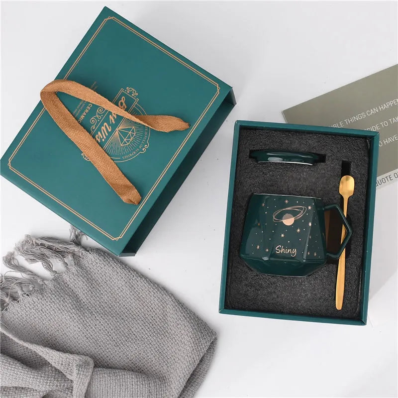 Mug Graduation Gift Cosmic Star Ceramic Mug - Bellarte Enchanté Mug Graduation Gift Cosmic Star Ceramic Mug