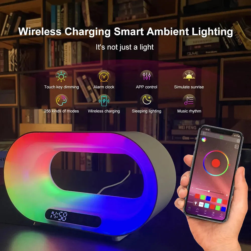 Multi-function 3 In 1 LED Night Light APP Control RGB - Bellarte Enchanté Multi-function 3 In 1 LED Night Light APP Control RGB