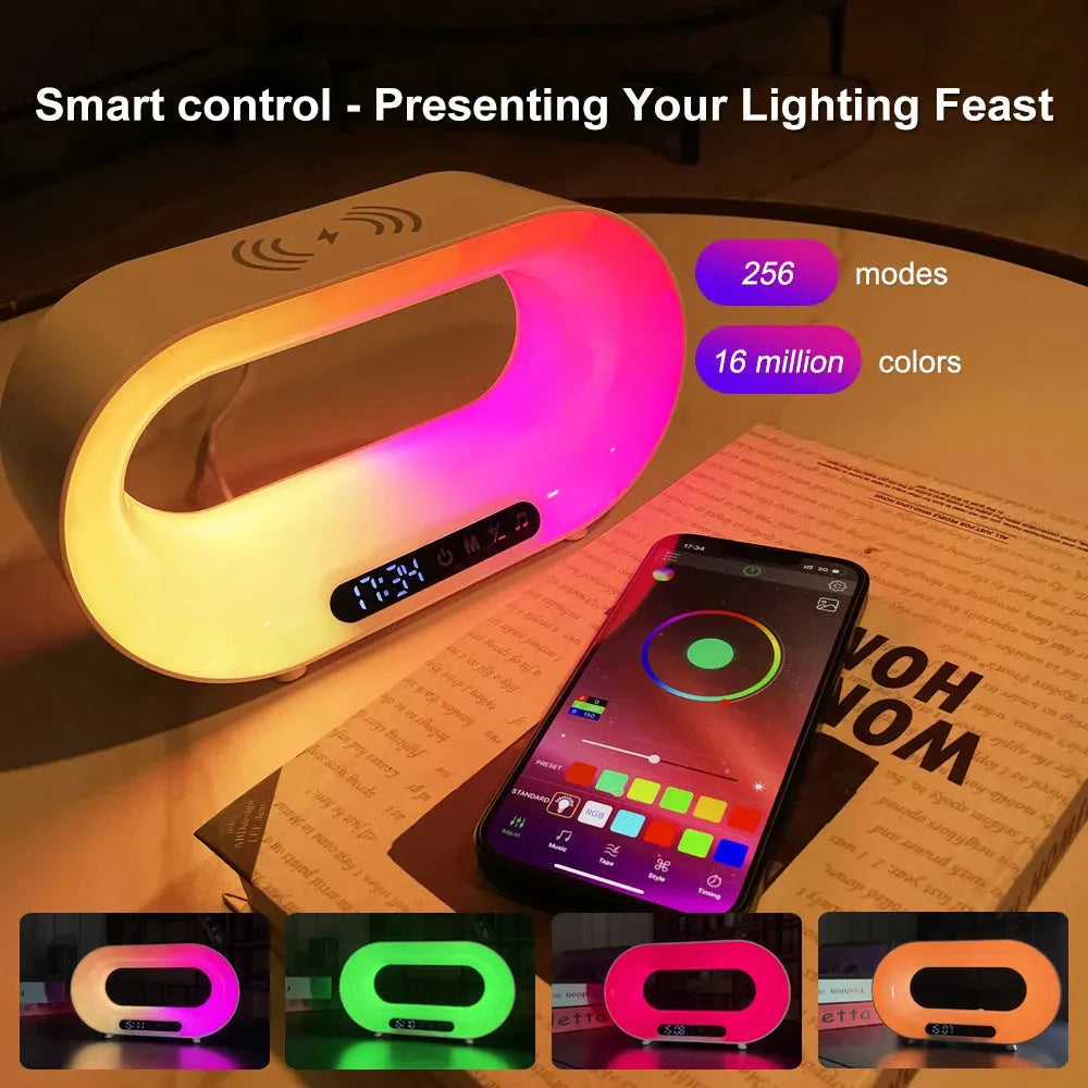 Multi-function 3 In 1 LED Night Light APP Control RGB - Bellarte Enchanté Multi-function 3 In 1 LED Night Light APP Control RGB