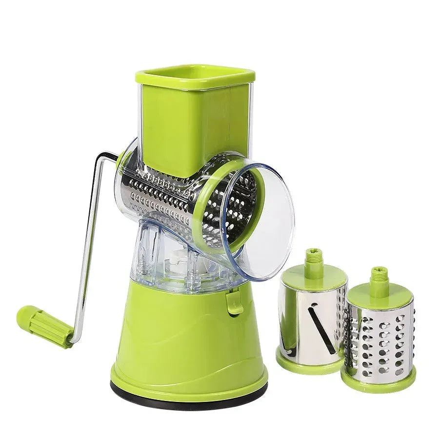 Multi-function Drum Cutter Manual Stainless Steel Grating - Bellarte Enchanté Multi-function Drum Cutter Manual Stainless Steel Grating