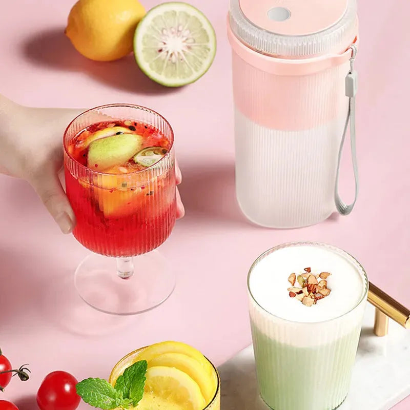 Multi-Function Portable Blender Electric Juicer - Bellarte Enchanté Multi-Function Portable Blender Electric Juicer
