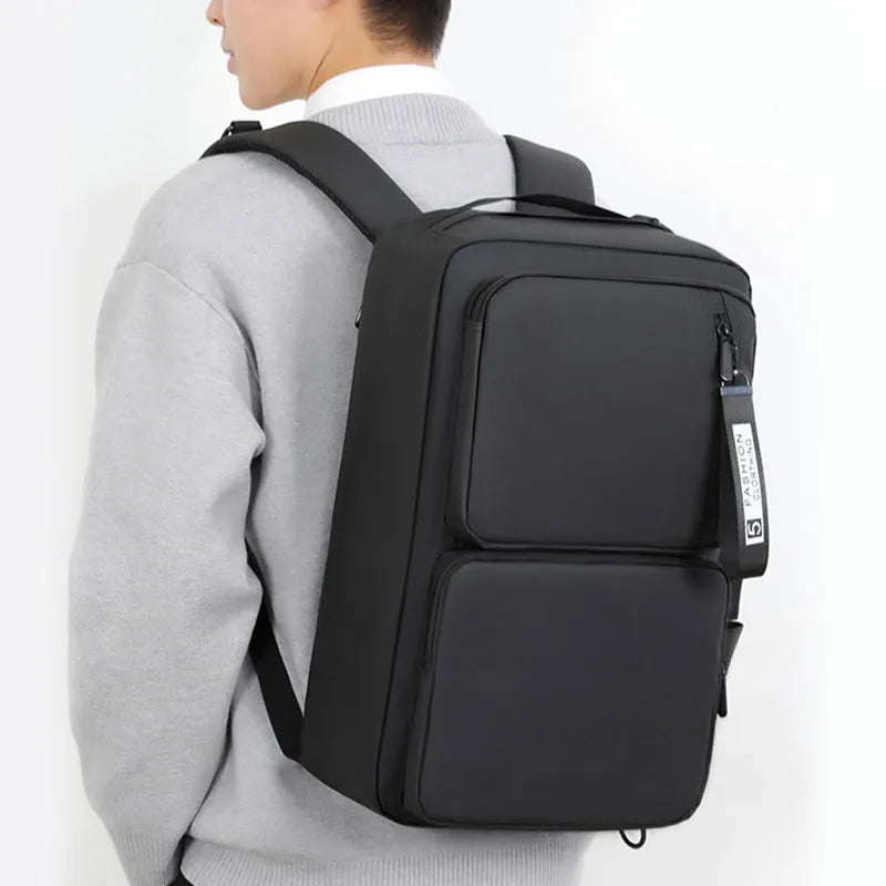 Multifunctional Backpack Large Capacity Business Laptop Bag Leisure Travel Commuter Schoolbag Portable Shoulder Bag - Bellarte Enchanté Multifunctional Backpack Large Capacity Business Laptop Bag Leisure Travel Commuter Schoolbag Portable Shoulder Bag