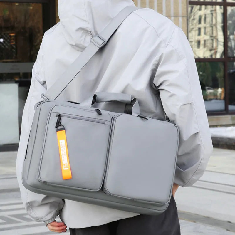 Multifunctional Backpack Large Capacity Business Laptop Bag Leisure Travel Commuter Schoolbag Portable Shoulder Bag - Bellarte Enchanté Multifunctional Backpack Large Capacity Business Laptop Bag Leisure Travel Commuter Schoolbag Portable Shoulder Bag