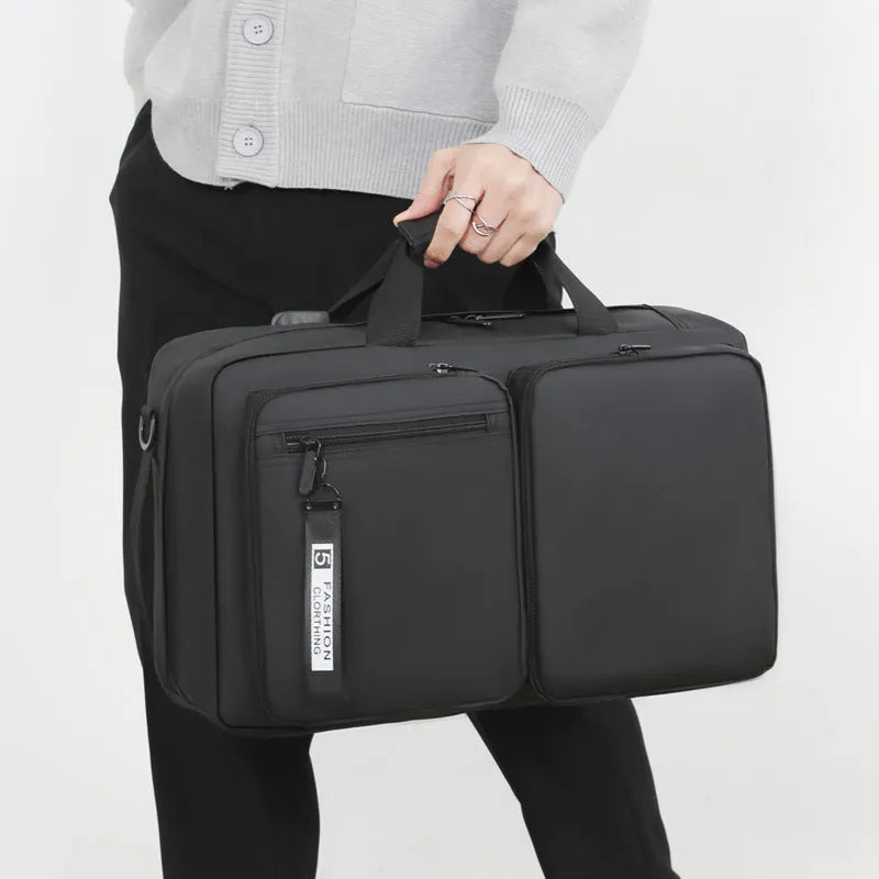 Multifunctional Backpack Large Capacity Business Laptop Bag Leisure Travel Commuter Schoolbag Portable Shoulder Bag - Bellarte Enchanté Multifunctional Backpack Large Capacity Business Laptop Bag Leisure Travel Commuter Schoolbag Portable Shoulder Bag