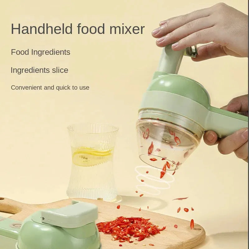 Multifunctional Electric Vegetable Slicer Kitchen Fruit Salad Cutter Carrot Potato Chopper Cutting Machine Stainless Steel Blade - Bellarte Enchanté Multifunctional Electric Vegetable Slicer Kitchen Fruit Salad Cutter Carrot Potato Chopper Cutting Machine Stainless Steel Blade